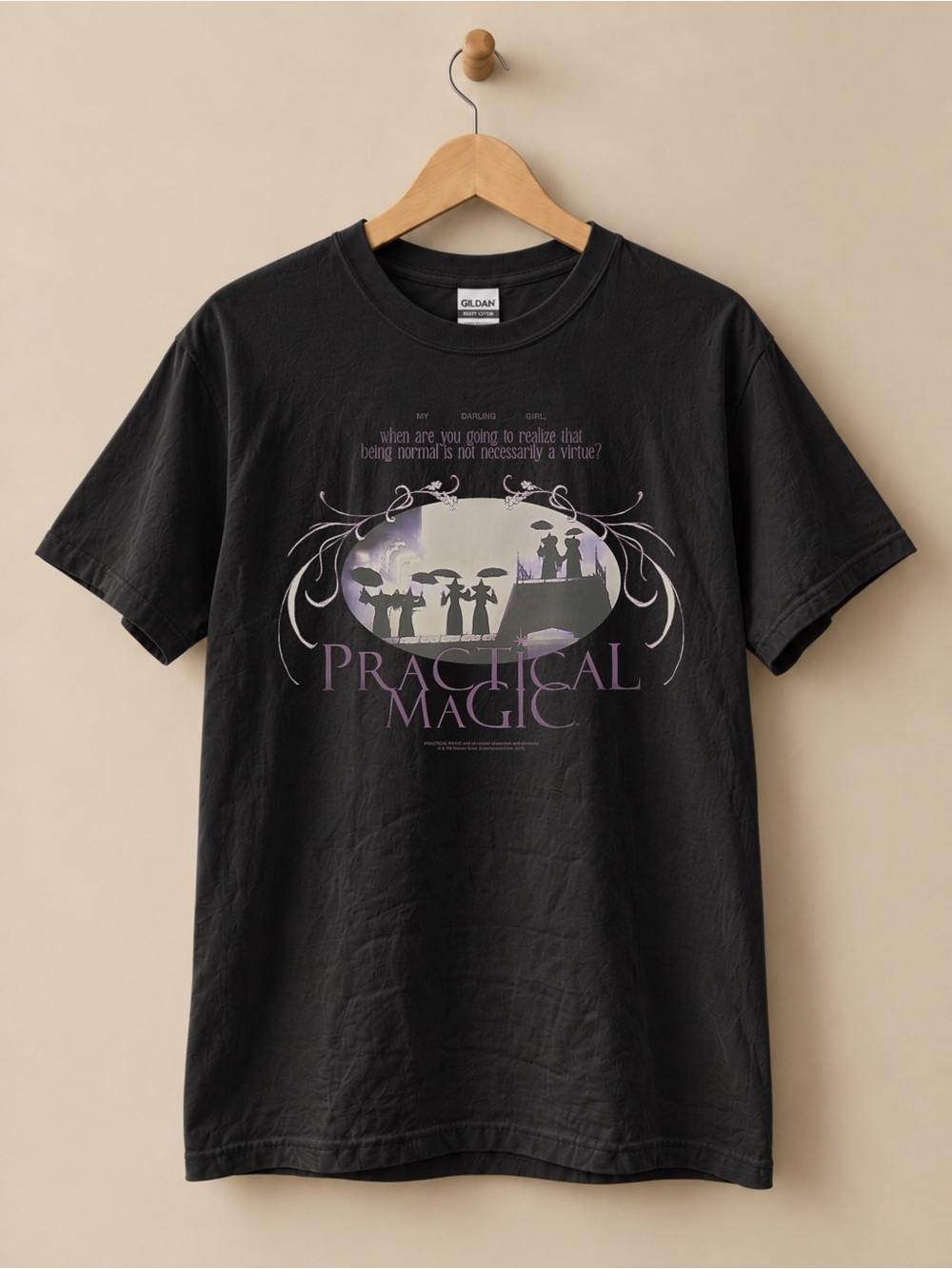 Practical Magic Graphic Unisex T-shirt Halloween Witch Tee